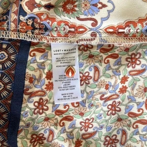 NWT Lost + Wander Boho Dress- size 8 - Picture 9 of 12